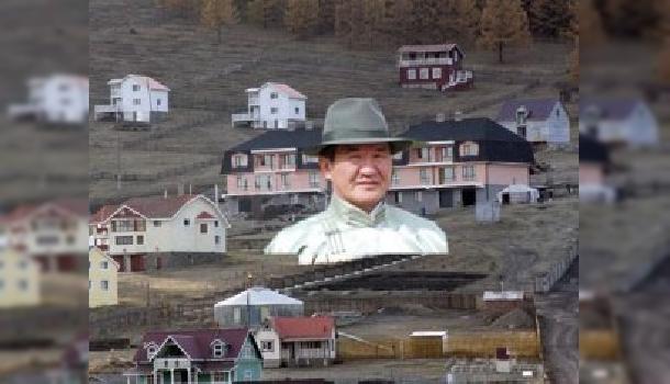 Ц.Нямдорж сайд хоригдлуудаар зуслангийн байшингаа бариулж байгаа нь /video/