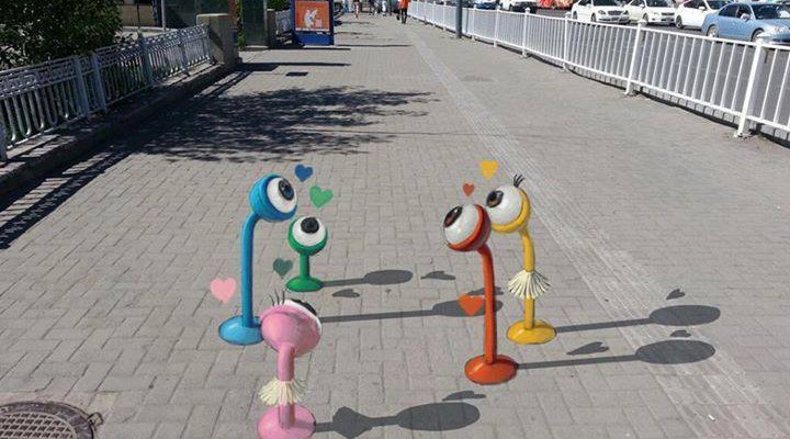 Нийслэлийн гудамжийг 3D зургаар гоёлоо