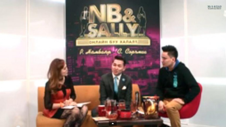 NB & SALLY нэвтрүүлэгт жүжигчин Г.Анхбаяр оролцов