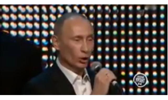 Владимир Путин дууны тэмцээнд оржээ /видео/