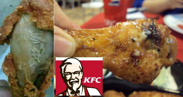 KFC-ийн тахианы шарсан далавчнаас өт гарч ирэв /бичлэг/