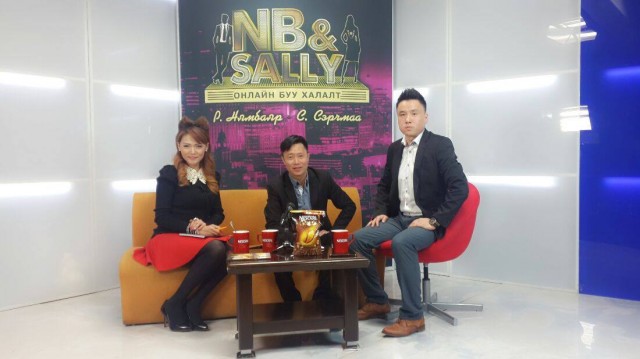 NB & SALLY нэвтрүүлэгт жүжигчин Д.Түвшинтөр оролцов