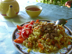 Тахианы махан плов хийх арга