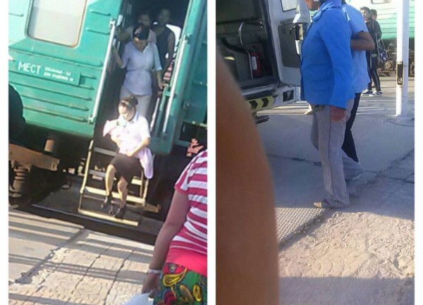 Галт тэргэнд эсэн мэнд амаржжээ