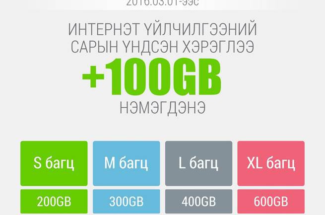 Юнивишн хэрэглэгчиддээ 100GB нэмж өгнө