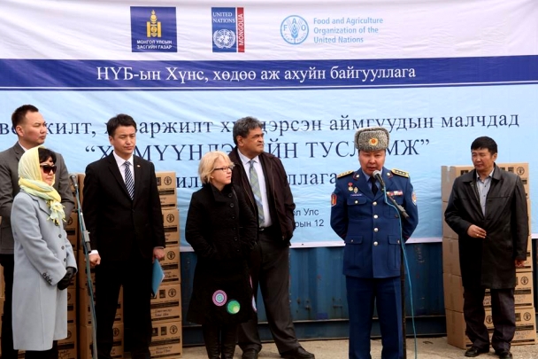 Малчдад хүмүүнлэгийн тусламж илгээлээ