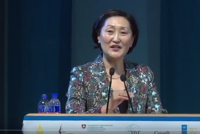 НАМЭХ-ны Ерөнхийлөгч Ц.Цогзолмаа: “ЭМЭГТЭЙЧҮҮД БА ХӨГЖЛИЙН БОДЛОГО” илтгэл