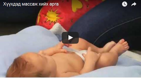 Нярайн булчин суллах массаж / бичлэг/
