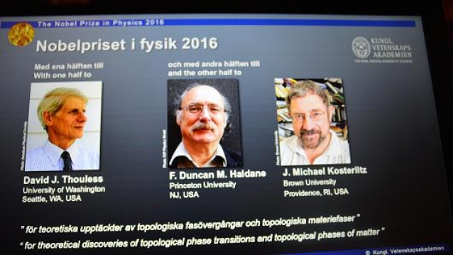 Америкийн эрдэмтэд физикийн салбарт Нобелийн шагнал хүртлээ