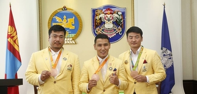 Өнөөдөр олимпийн медальтнуудад 30-60 сая төгрөг олгоно