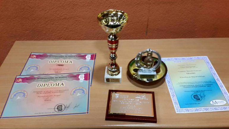 Хөөмийч Н.Наранбадрах “TALENT INTERNATIONAL” олон улсын тэмцээний цомын эзэн боллоо