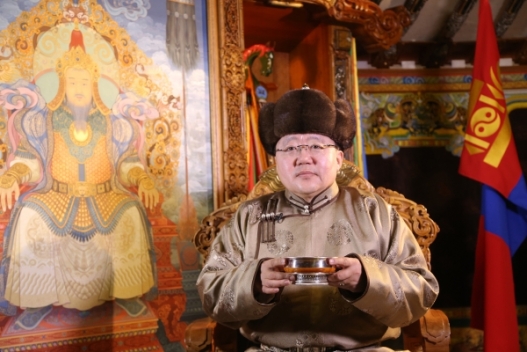 Ерөнхийлөгч Ц.Элбэгдоржийн бүрэн эрхийнхээ хугацаанд дэвшүүлсэн сүүлчийн шинэ жилийн мэндчилгээ