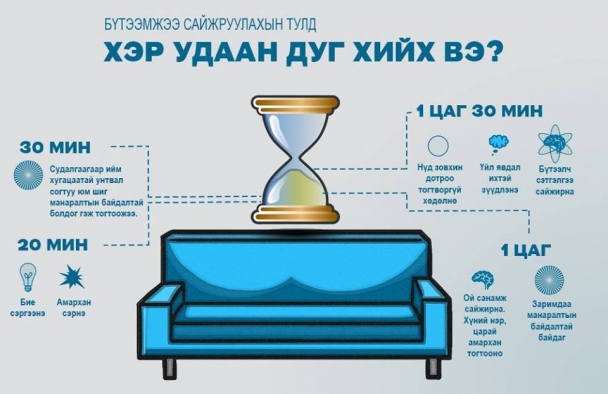 Өдрийн цагаар дуг хийсний 5 гайхалтай тус