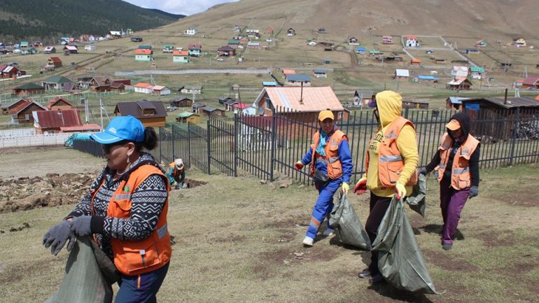 СОНГИНОХАЙРХАН ДҮҮРЭГТ ЗУСЛАН НОГООН БҮСИЙН ЦЭВЭРЛЭГЭЭНИЙ АЖИЛ ЭХЭЛЛЭЭ.