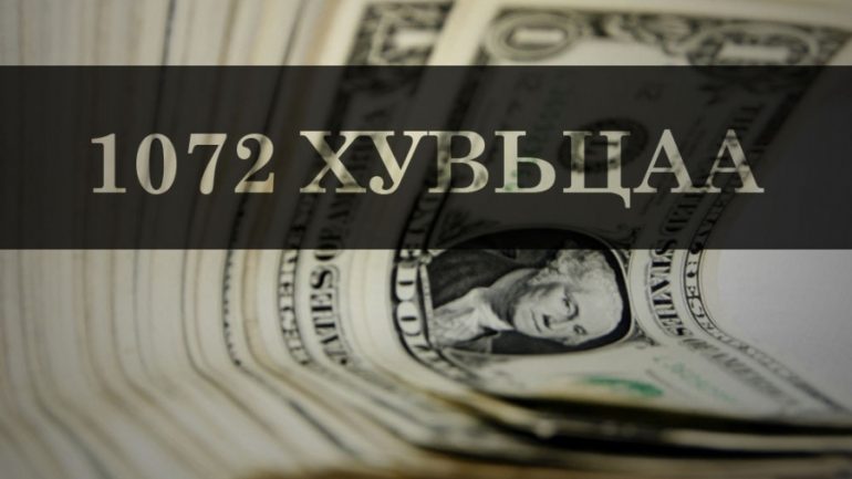 “ЭРДЭНЭС ТАВАНТОЛГОЙ” ХХК ХЭЛБЭРТ ШИЛЖИН 1072 ХУВЬЦААГ ЗАЛГИХААР ШИЙДЖЭЭ